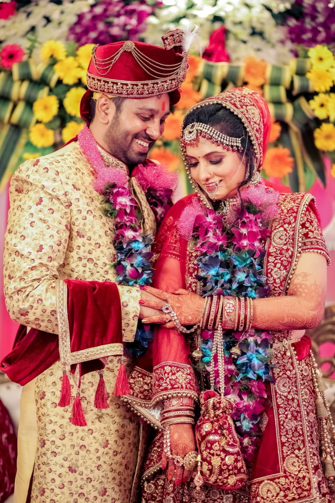 Karthik & Anaya, married in Rishikesh